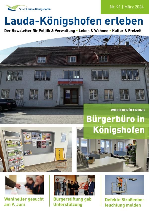 Deckblatt Newsletter Nr. 91