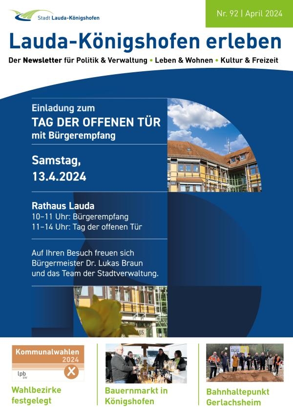 Deckblatt Newsletter Nr. 92