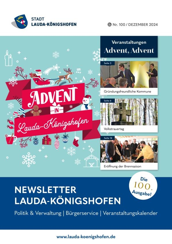 Deckblatt Newsletter Nr. 100