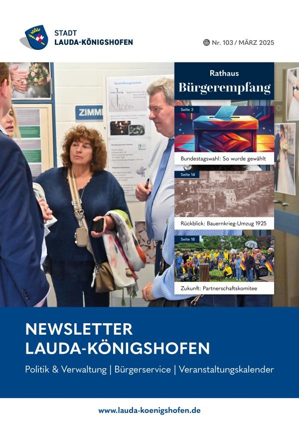 Deckblatt Newsletter Nr. 103