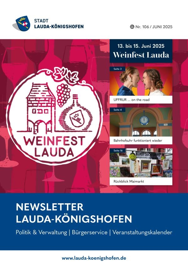 Deckblatt Newsletter Nr. 106