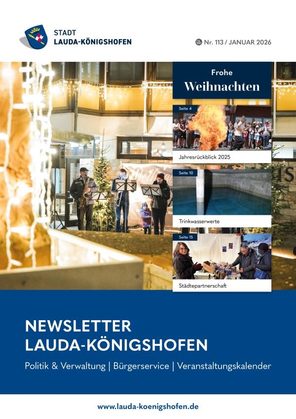 Deckblatt Newsletter Nr. 113