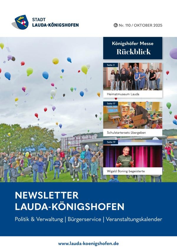 Deckblatt Newsletter Nr. 109