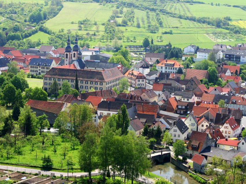 Blick auf Gerlachsheim