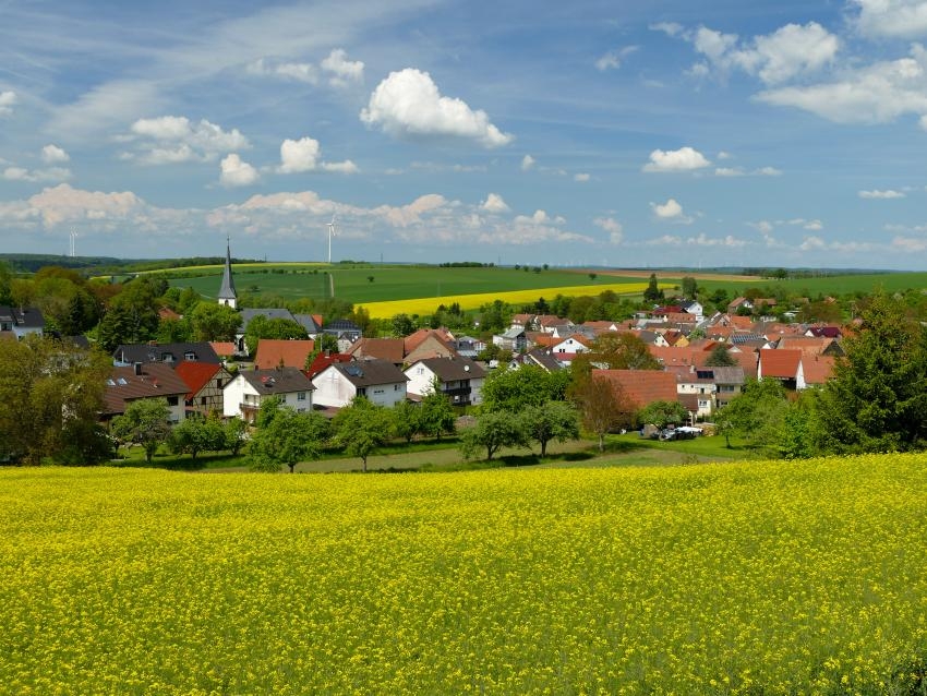 Blick auf Heckfeld Blick auf Heckfeld