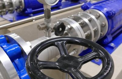 Pumpe im Wasserwerk
