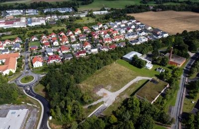 Blick auf Lauda, Baugebiet Große Flur