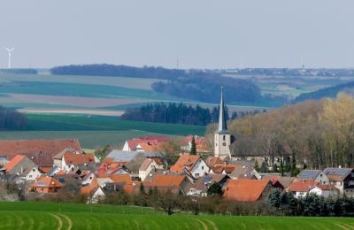 Blick auf Messelhausen