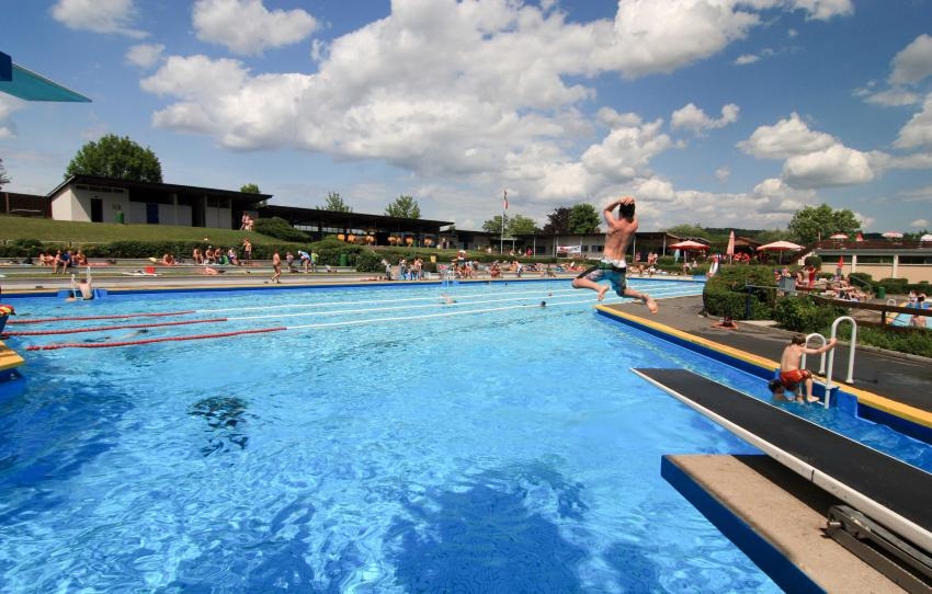 Terassenfreibad in Lauda