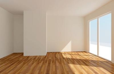 Von der Sonne beschienener Innenraum