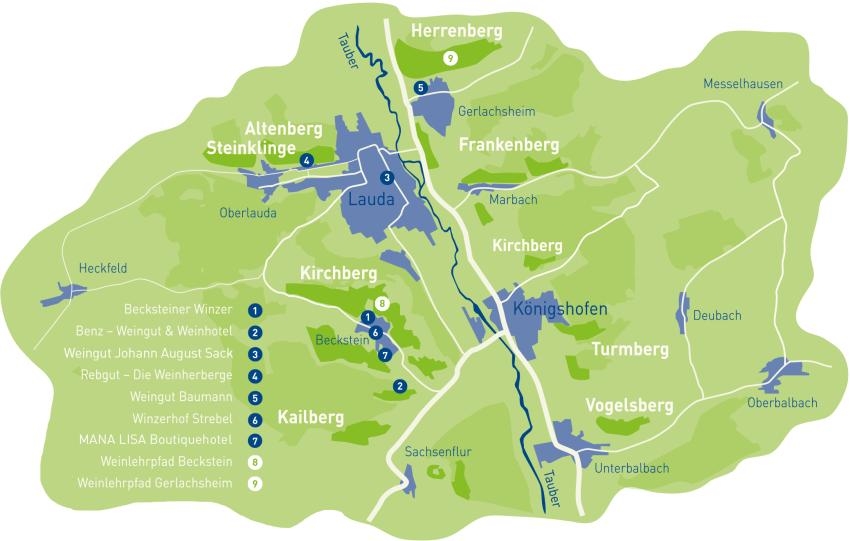 Weinlagen Lauda-Königshofen