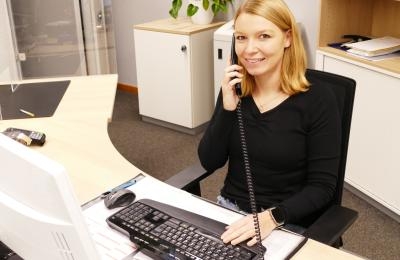 Mitarbeiterin im Bürgerbüro