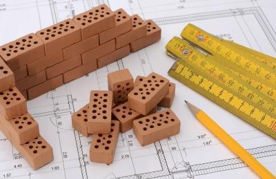 Bauplanung mit Mini-Ziegelsteinen