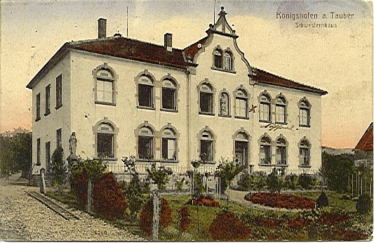 Alte Postkarte aus Königshofen